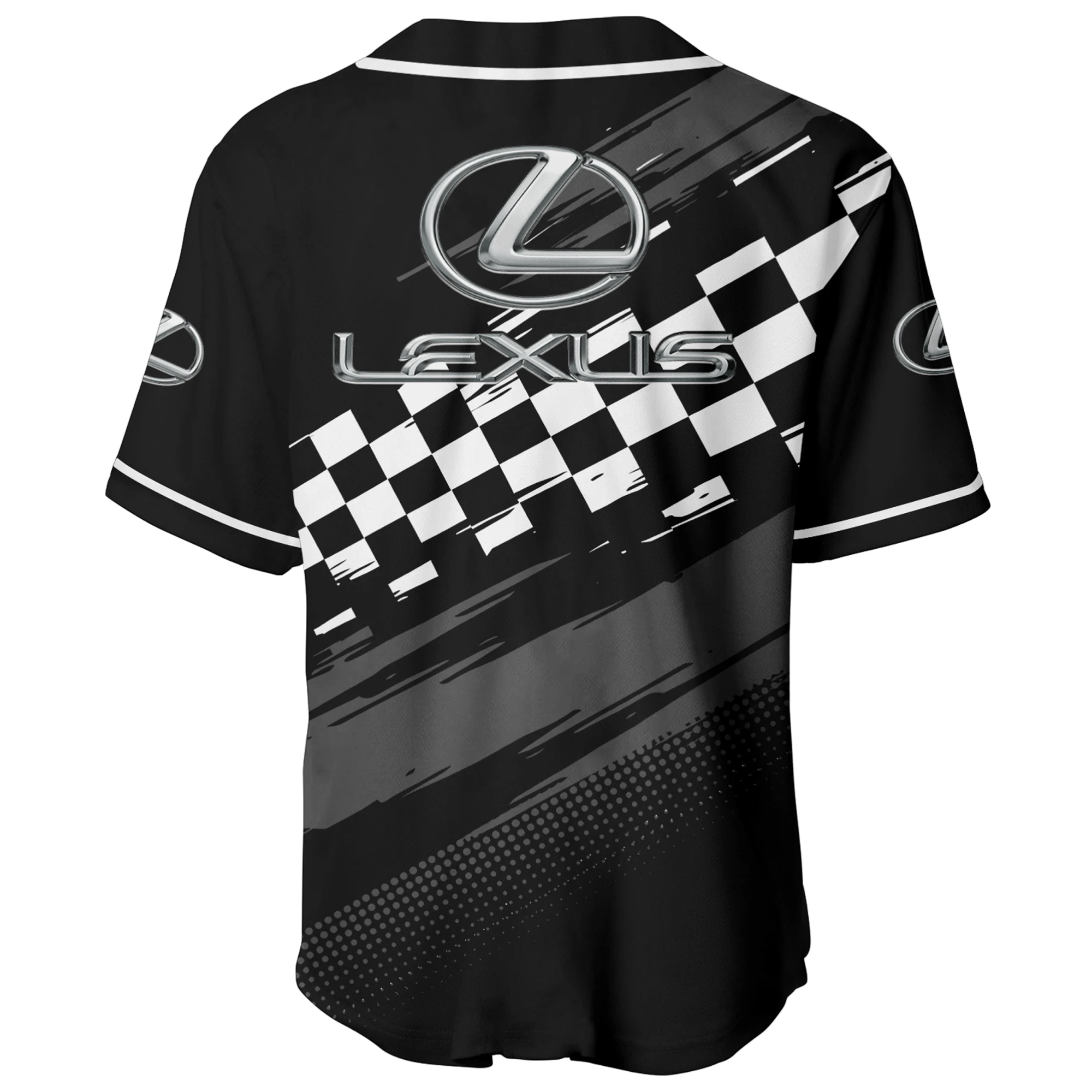 Sports Sedan Baseball Jersey, Lightweight Comfort Button Up TFSY63BJ3D0014 – Black – TEEFAVOS Sports Sedan Baseball Jersey, Lightweight Comfort Button Up TFSY63BJ3D0014 – Black – TEEFAVOS