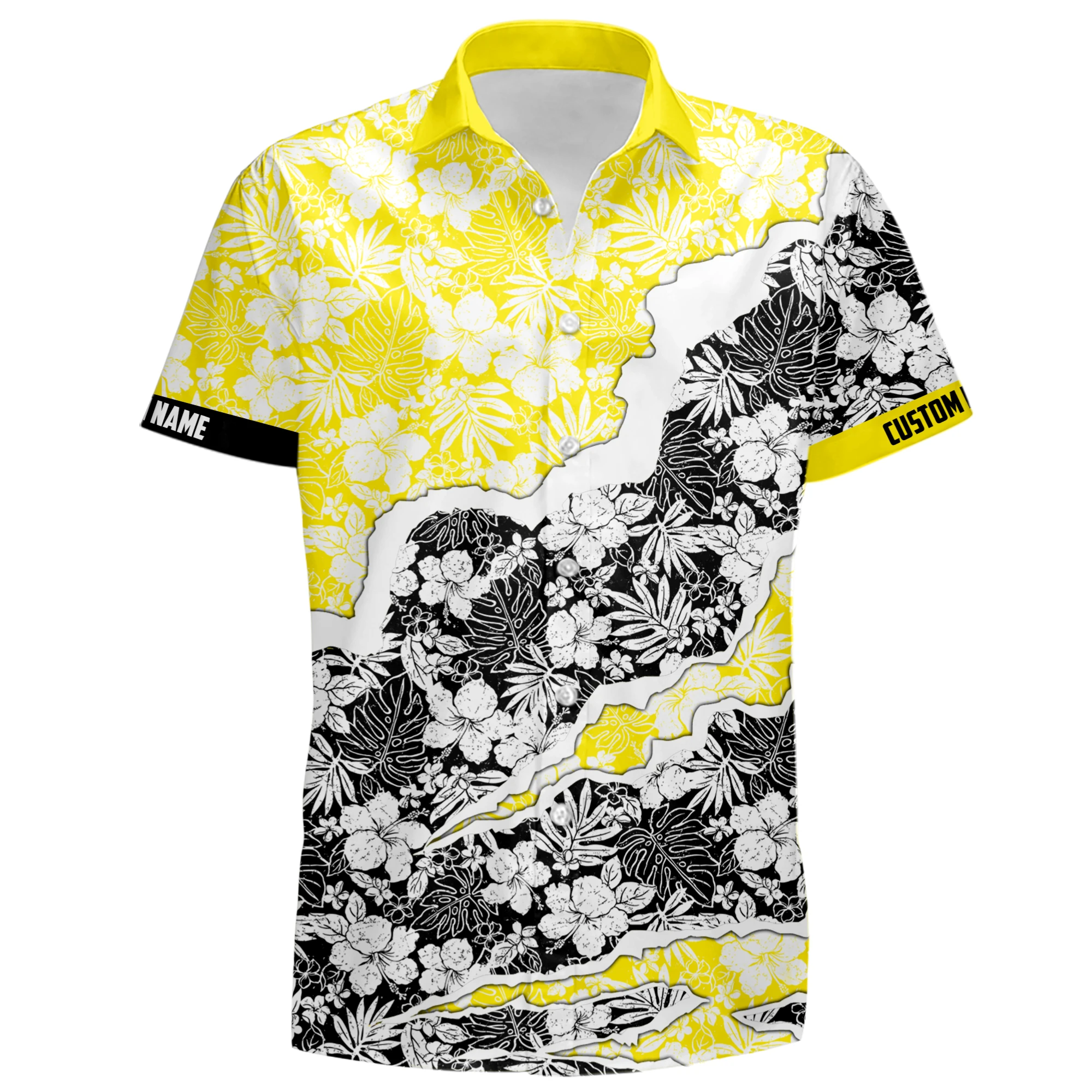 Ultra Sport Vehicle Hawaiian Shirt, Casual Shirt Button Up TFSY7HW006 – Yellow Black – TEEFAVOS Ultra Sport Vehicle Hawaiian Shirt, Casual Shirt Button Up TFSY7HW006 – Yellow Black – TEEFAVOS
