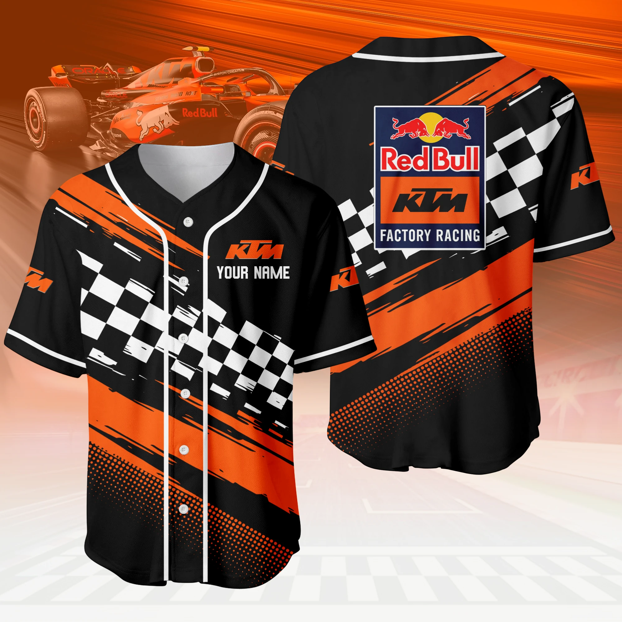 Vehicles Racer Baseball Jersey, Lightweight Comfort Button Up TFSY63BJ3D006 – Black – TEEFAVOS Vehicles Racer Baseball Jersey, Lightweight Comfort Button Up TFSY63BJ3D006 – Black – TEEFAVOS