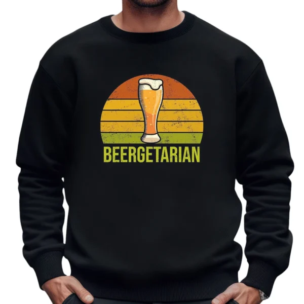 Beergetarian Sweatshirt - Black
