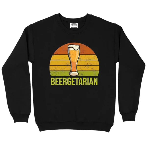 Beergetarian Sweatshirt - Black