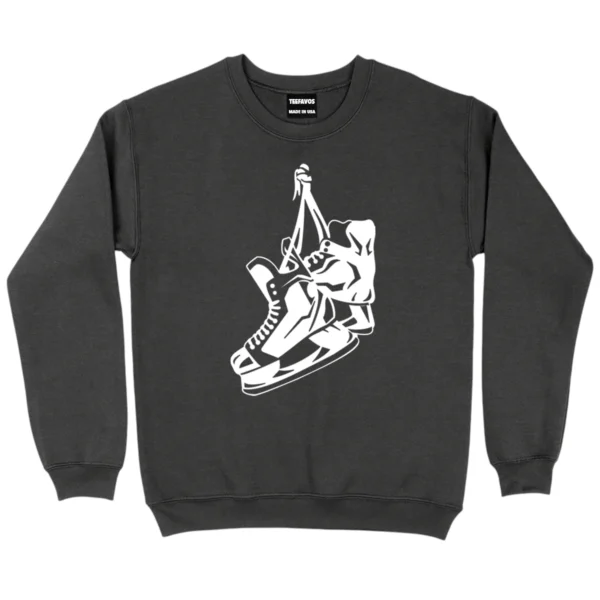 Hockey Shoes Sweatshirt - DarkGrey