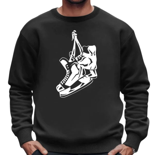 Hockey Shoes Sweatshirt - DarkGrey