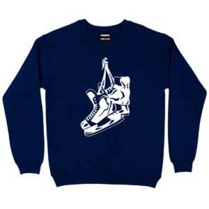Hockey Shoes Sweatshirt - Navy