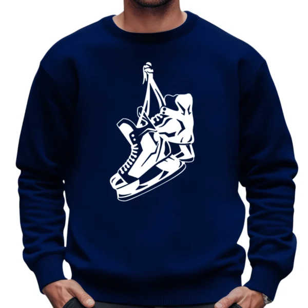 Hockey Shoes Sweatshirt - Navy