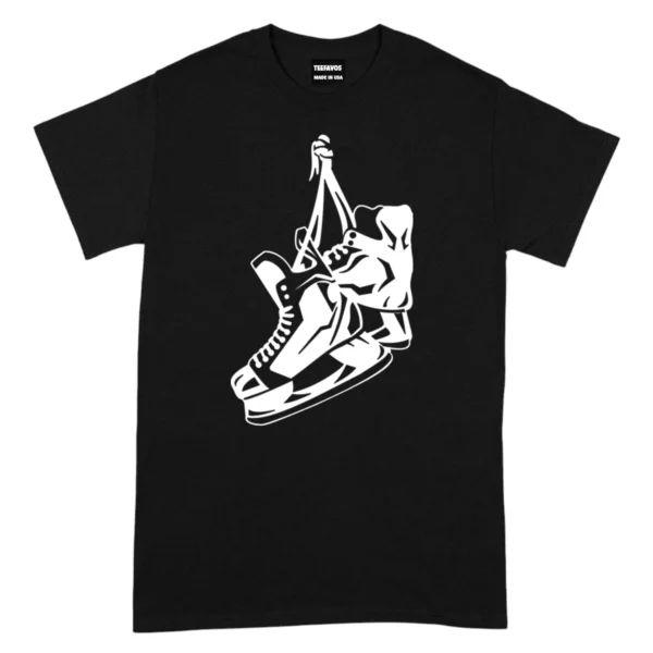 Hockey Shoes TShirt - Black