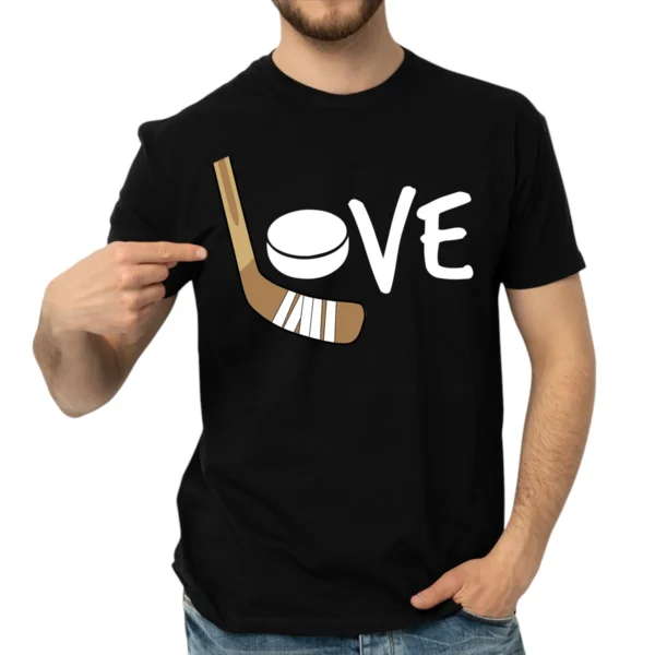 Love Hockey TShirt - Black