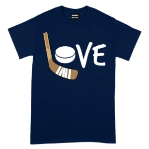 Love Hockey TShirt - Navy