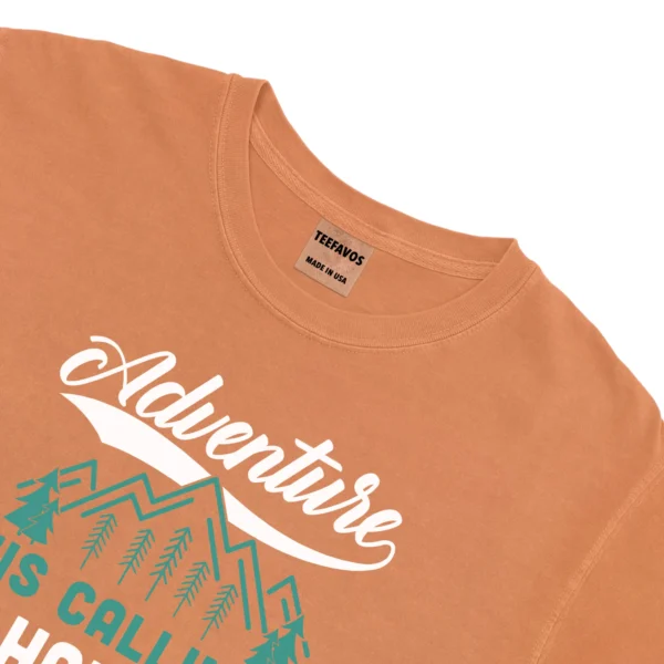 Adventure Is Calling Happy Camping Unisex Comfort Colors T-shirts