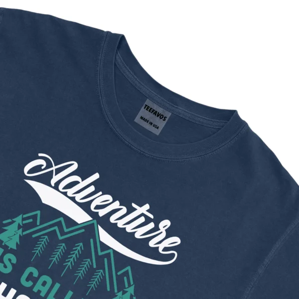 Adventure Is Calling Happy Camping Unisex Comfort Colors T-shirts