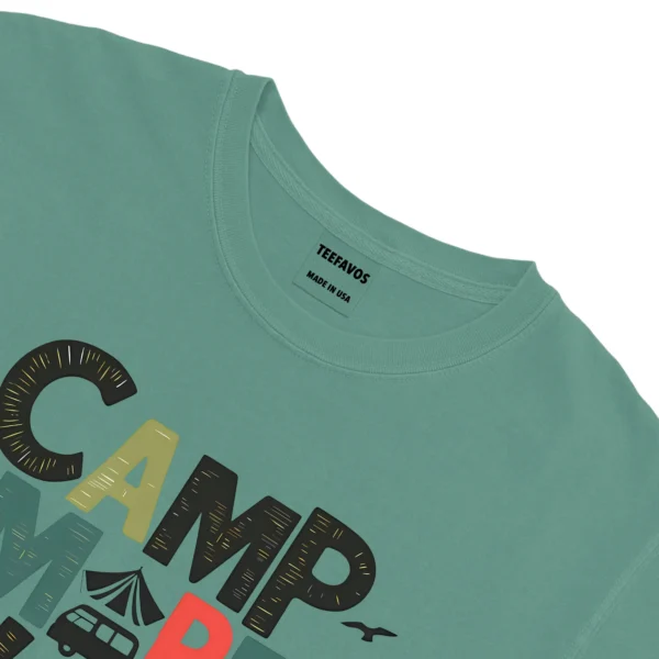 Camp More Worry Less Unisex Comfort Colors T-shirts