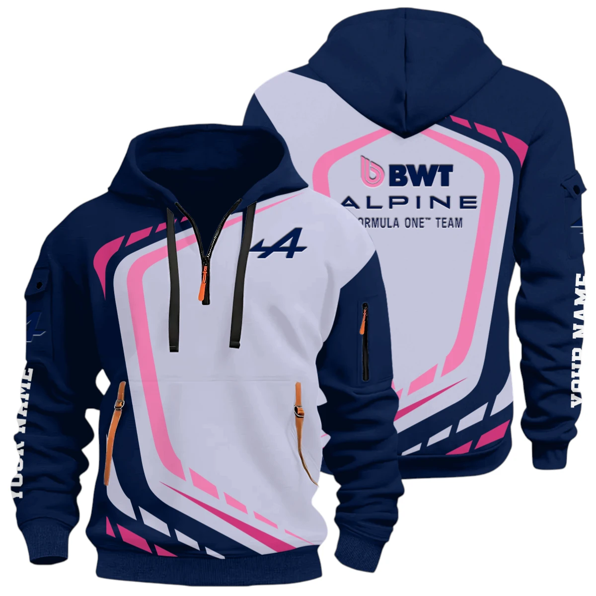 Endurance Car Lover Half Zip Hoodie, Casual Hoodie Multi Pocket TFSY26QZ3H036 – Navy Endurance Car Lover Half Zip Hoodie, Casual Hoodie Multi Pocket TFSY26QZ3H036 – Navy