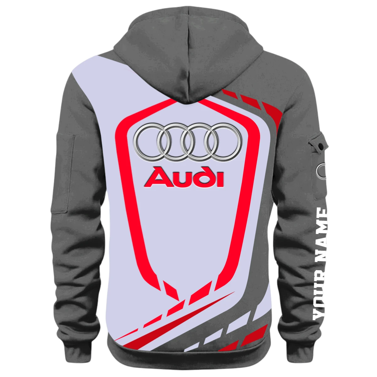 Vehicles Half Zip Hoodie, Casual Hoodie Multi Pocket TFSY26QZ3H042 – Grey Vehicles Half Zip Hoodie, Casual Hoodie Multi Pocket TFSY26QZ3H042 – Grey