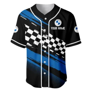 Off-Road Sedan Baseball Jersey, Lightweight Comfort Button Up TFSY63BJ3D003 – Black