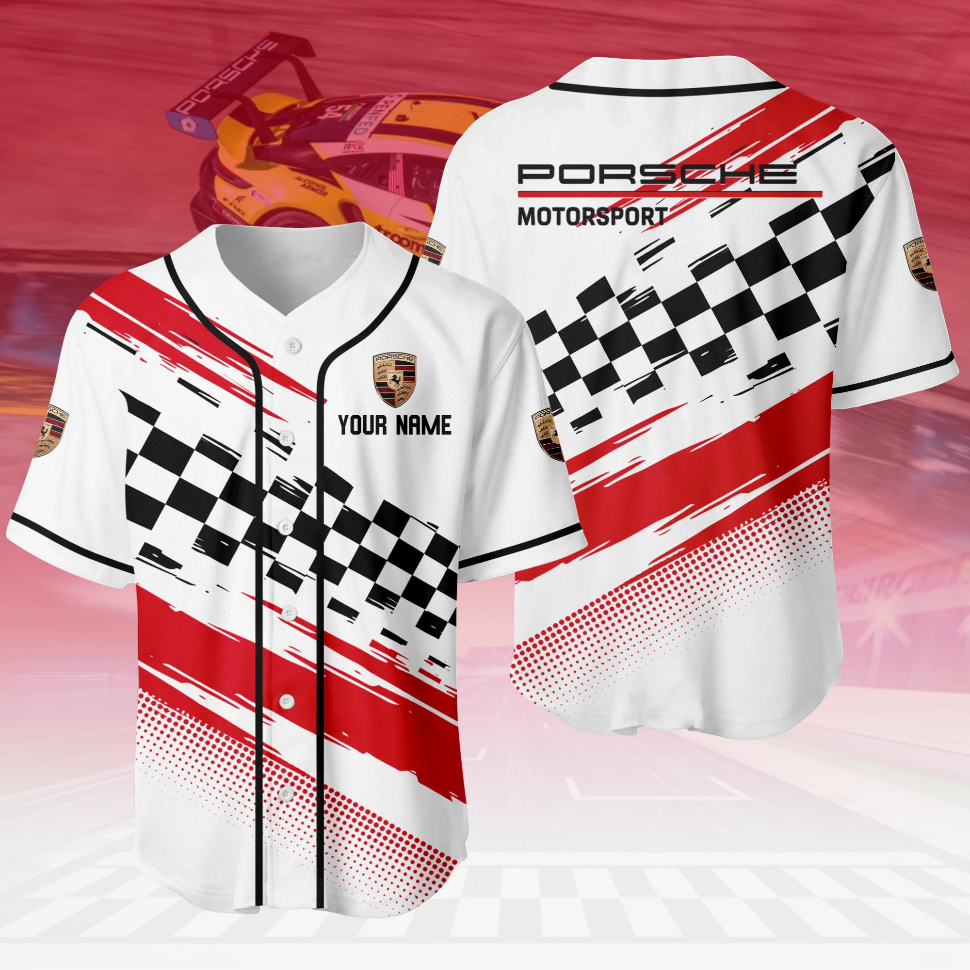 Performance Vehicle Baseball Jersey, Lightweight Comfort Button Up TFSY63BJ3D002 – White Performance Vehicle Baseball Jersey, Lightweight Comfort Button Up TFSY63BJ3D002 – White