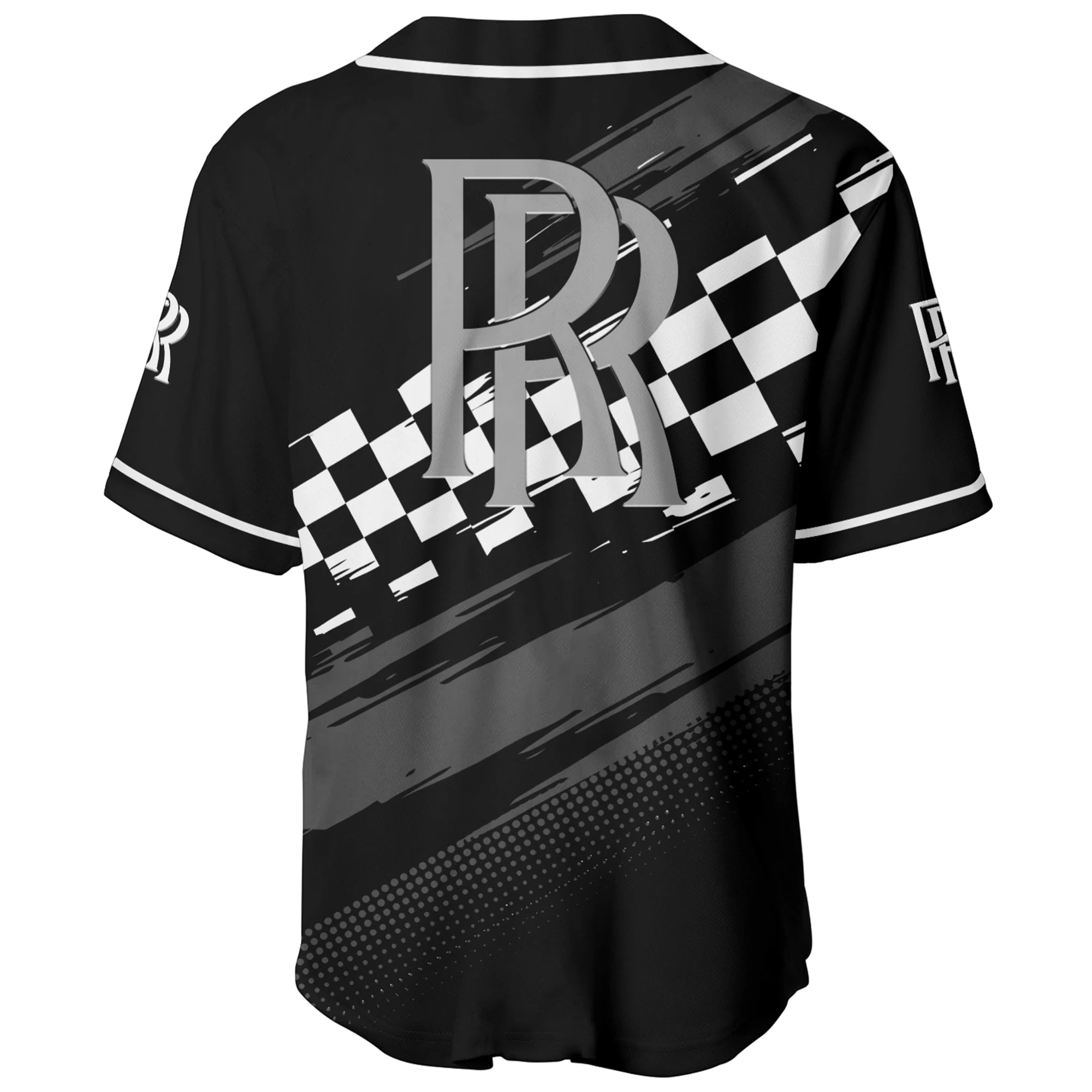 Sport Car Baseball Jersey, Lightweight Comfort Button Up TFSY63BJ3D016 – Black Sport Car Baseball Jersey, Lightweight Comfort Button Up TFSY63BJ3D016 – Black