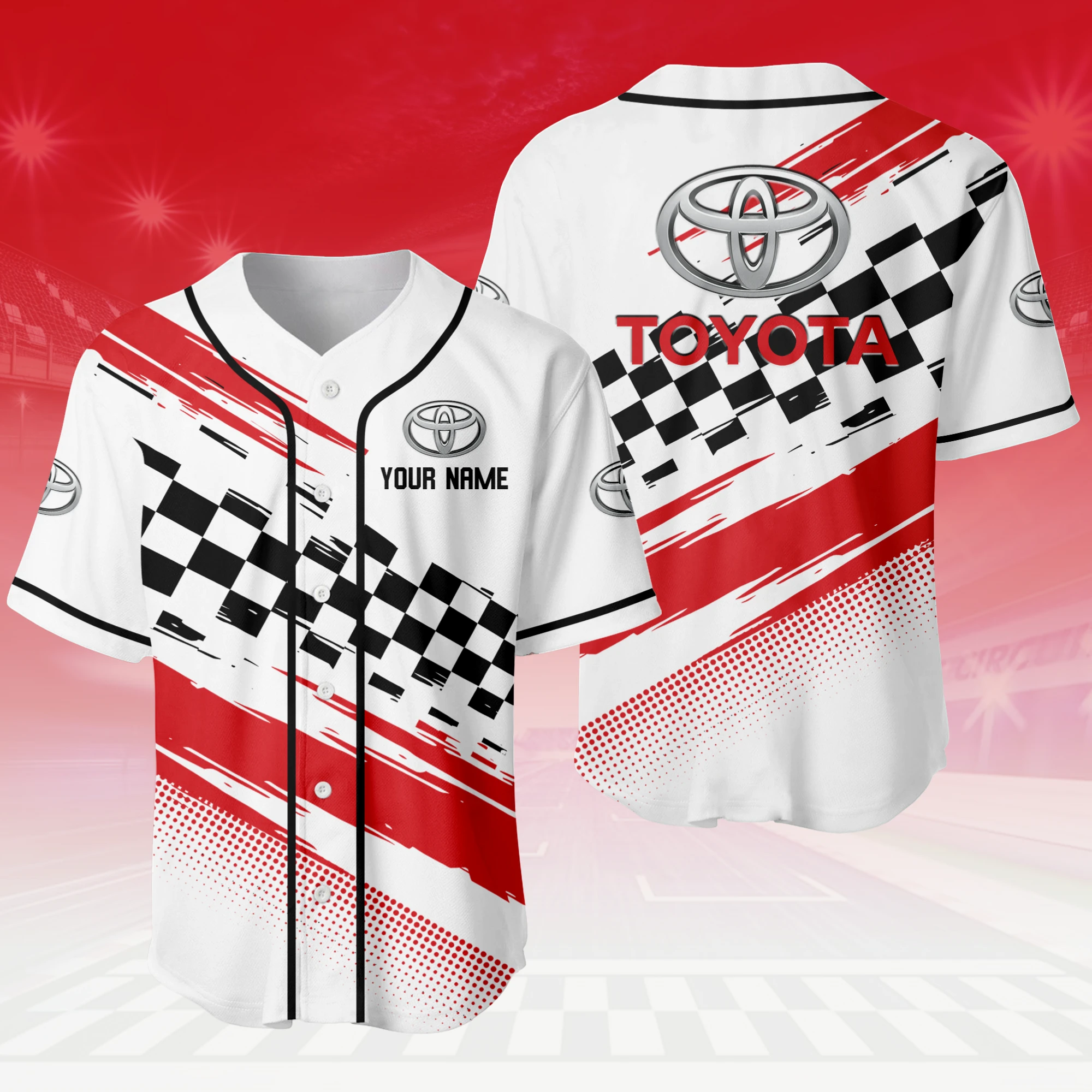 Recreational SUV Baseball Jersey, Lightweight Comfort Button Up TFSY63BJ3D017 – White Recreational SUV Baseball Jersey, Lightweight Comfort Button Up TFSY63BJ3D017 – White