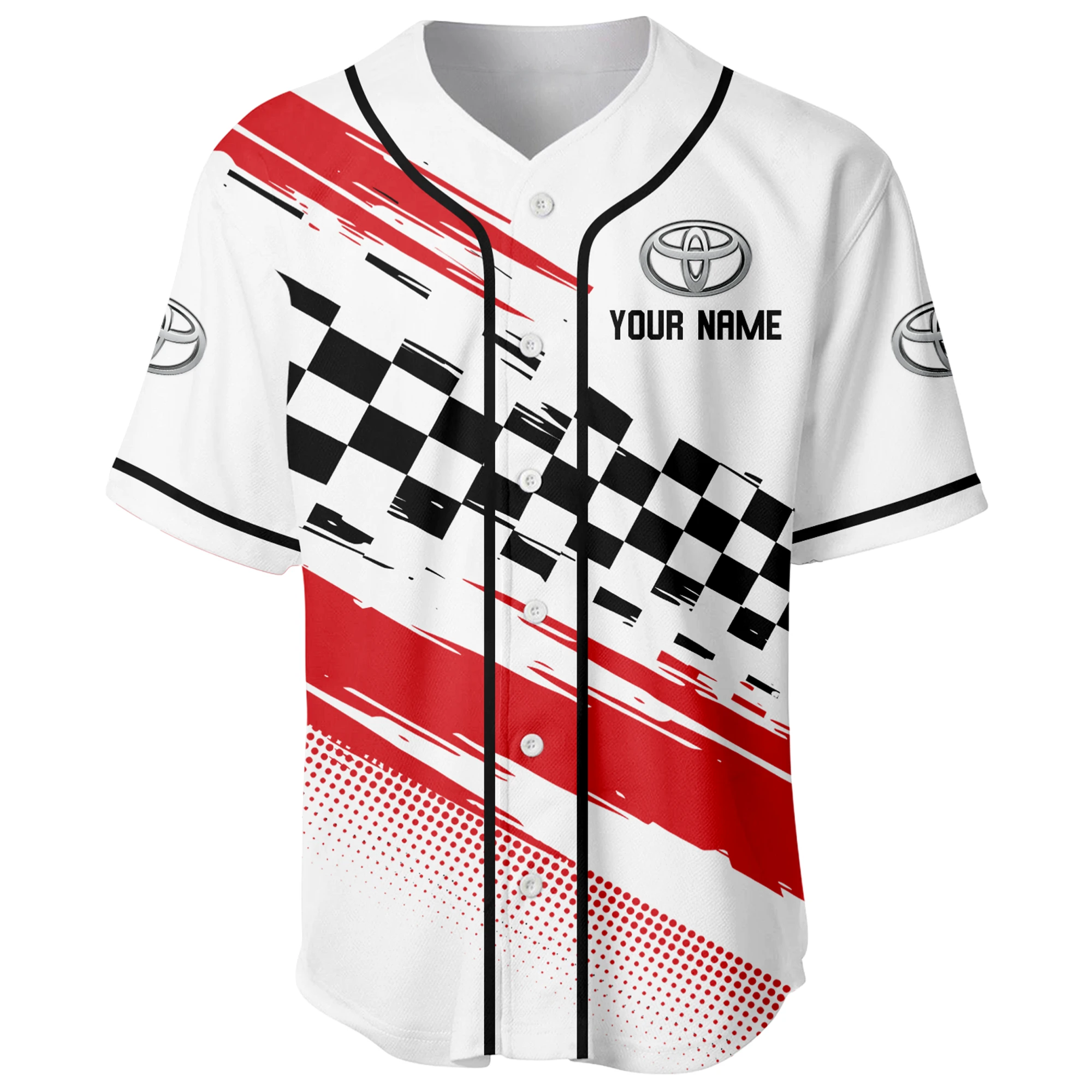 Recreational SUV Baseball Jersey, Lightweight Comfort Button Up TFSY63BJ3D017 – White Recreational SUV Baseball Jersey, Lightweight Comfort Button Up TFSY63BJ3D017 – White