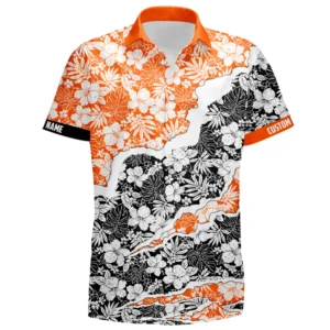 Vehicles Racer Hawaiian Shirt, Casual Shirt Button Up TFSY7HW040 – Orange Black